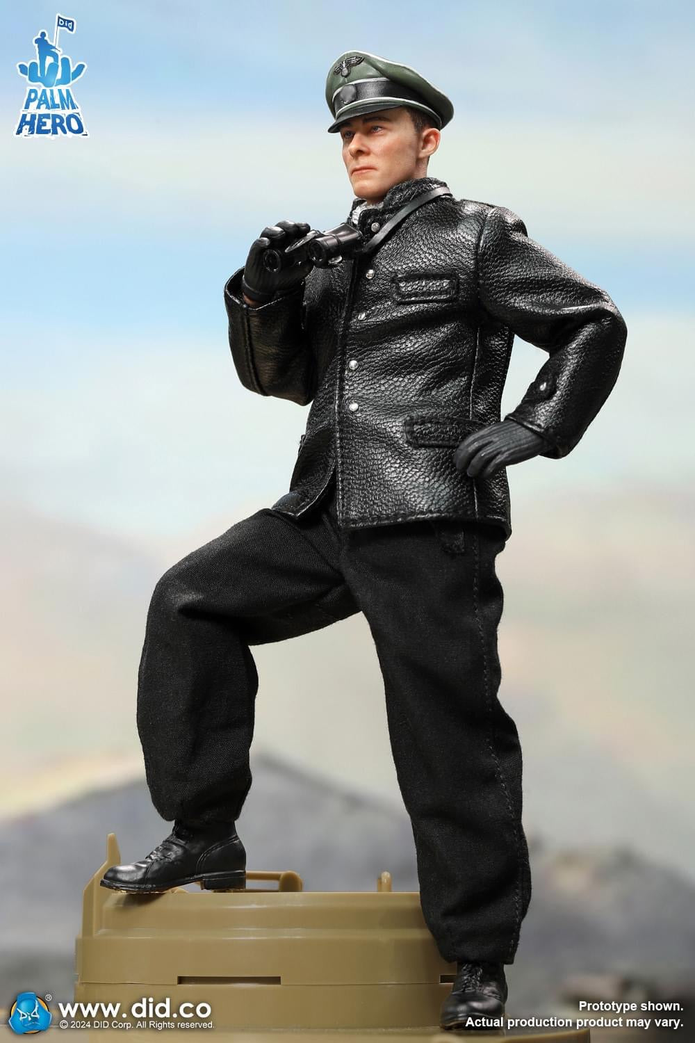 Pedido Figura SS-Standartenführer Joachim Peiper - Palm Hero Series marca DID XD80022 escala pequeña 1/12