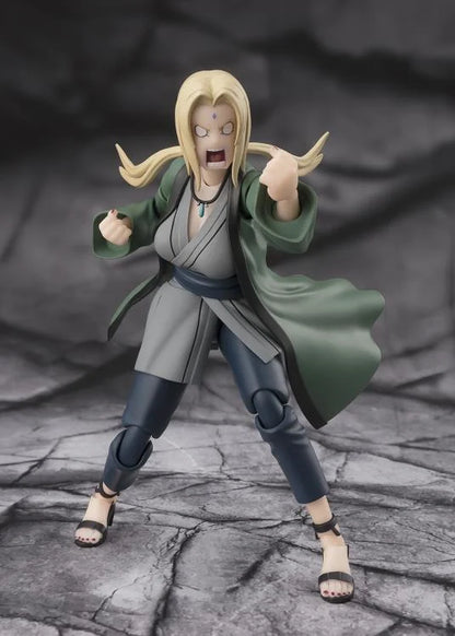 Preventa Figura Tsunade (The Legendary Medical Ninja) - Naruto: Shippuden - S.H.Figuarts marca Bandai Spirits escala pequeña 1/12