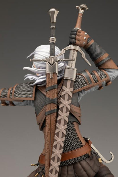 Pedido Estatua Geralt - The Witcher - Bishoujo marca Kotobukiya escala 1/7