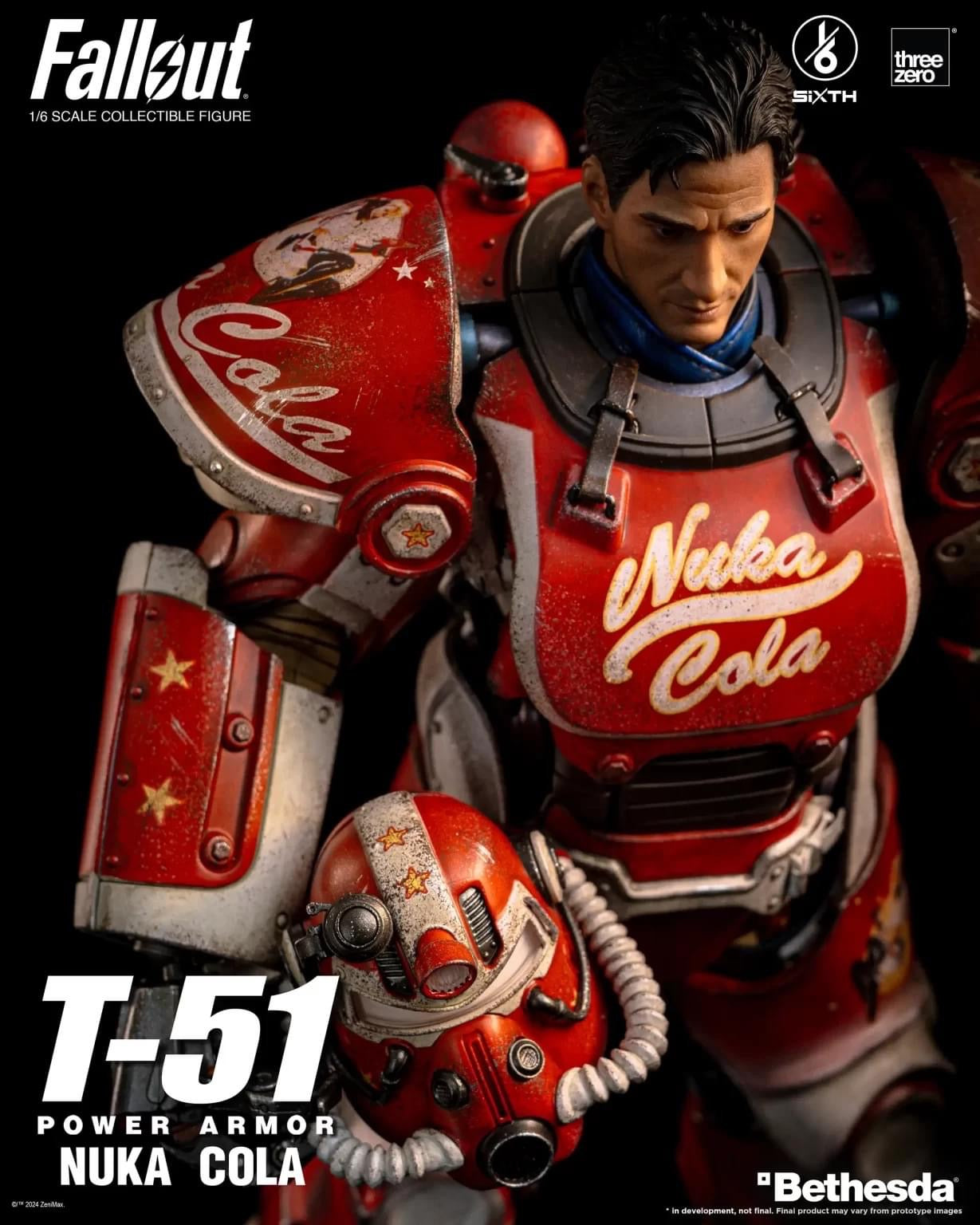 Preventa Figura T-51 (Nuka Cola) Power Armor - FALLOUT marca Threezero 3Z0773 escala 1/6