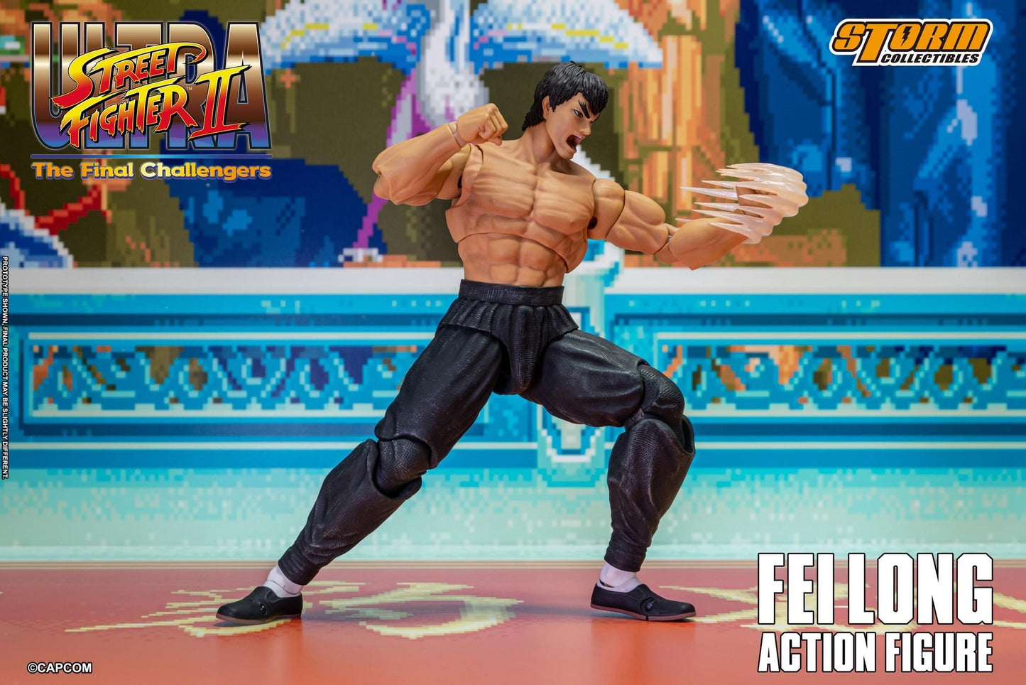 Pedido Figura Fei Long - Ultra Street Fighter II: The Final Challengers marca Storm Collectibles CPSF24 escala pequeña 1/12