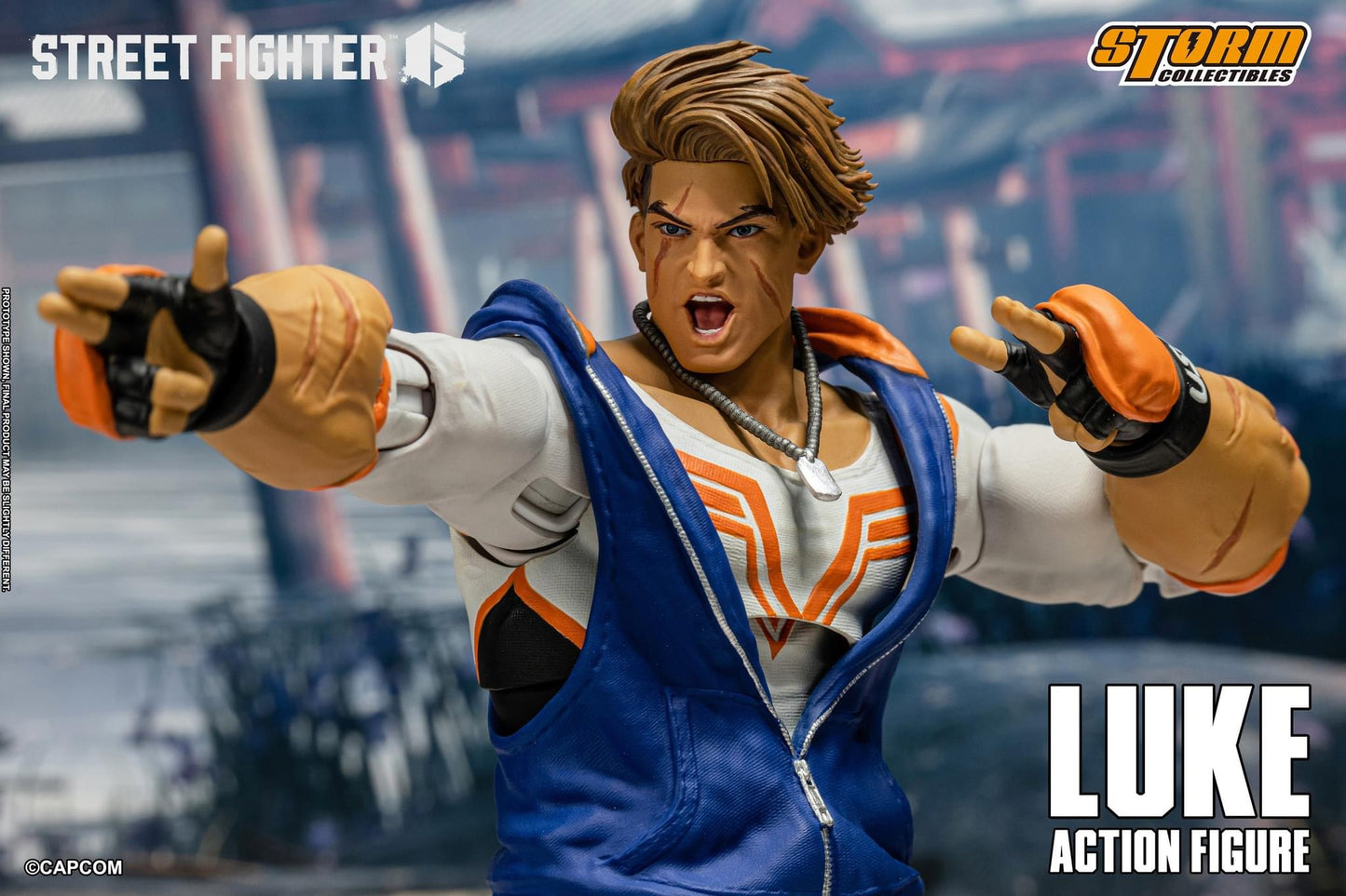 Pedido Figura Luke - Street Fighter 6 marca Storm Collectibles CPSF27 escala pequeña 1/12