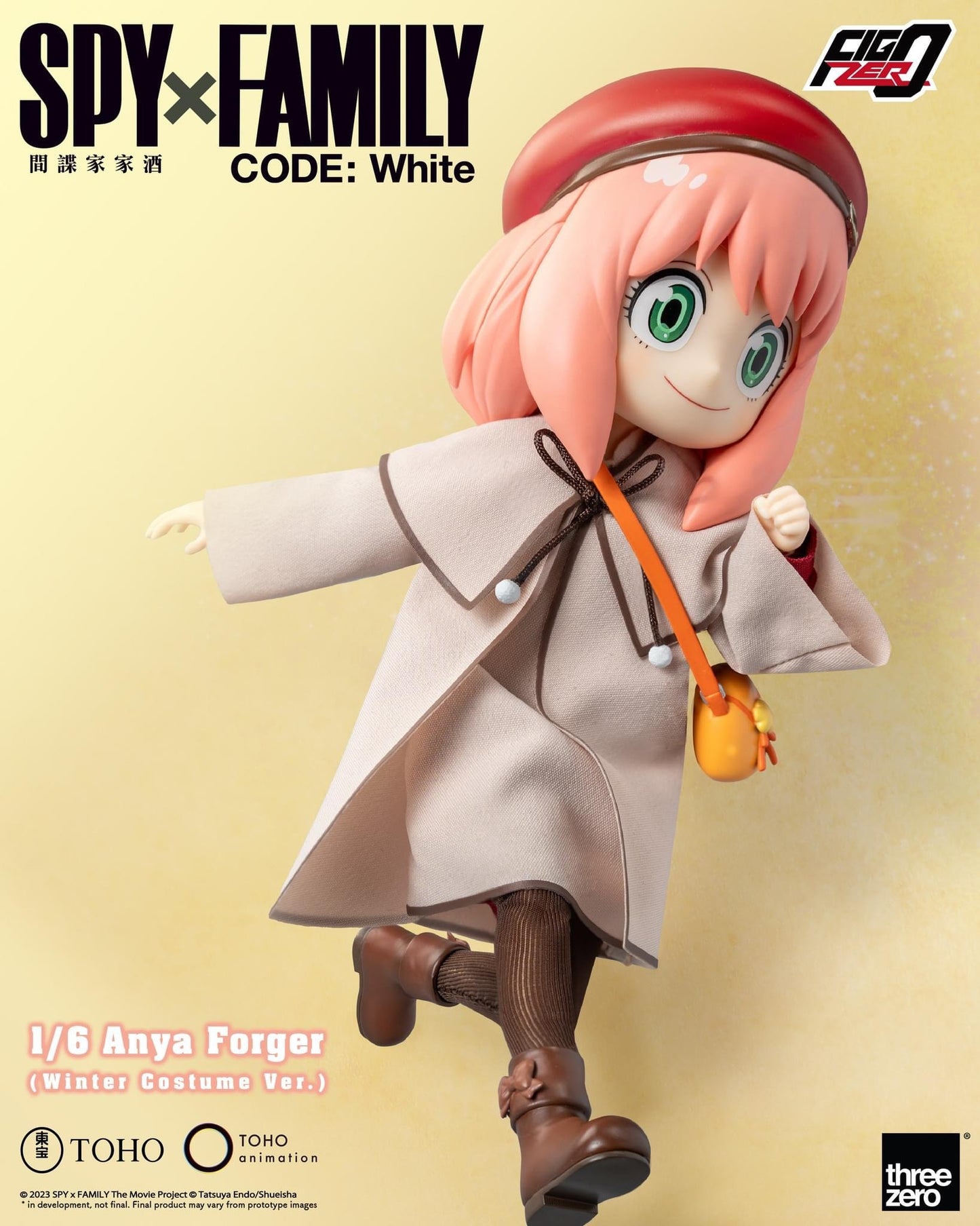 Pedido Figura Anya Forger (Winter Costume version) - SPY × FAMILY Code: White marca Threezero 3Z0781 escala 1/6