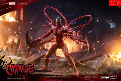 Pedido Figura Carnage marca ZD Toys escala pequeña 1/10 (23 cm)