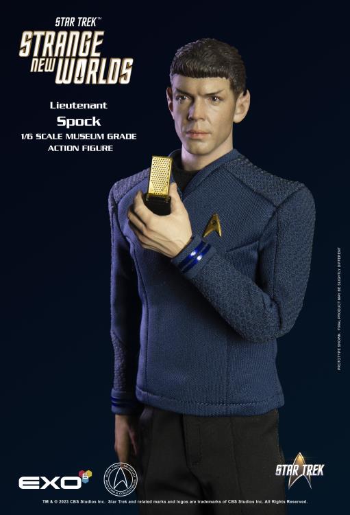 Preventa Figura Lieutenant Spock - Star Trek: Strange New Worlds marca EXO-6 EXO-01-061 escala 1/6