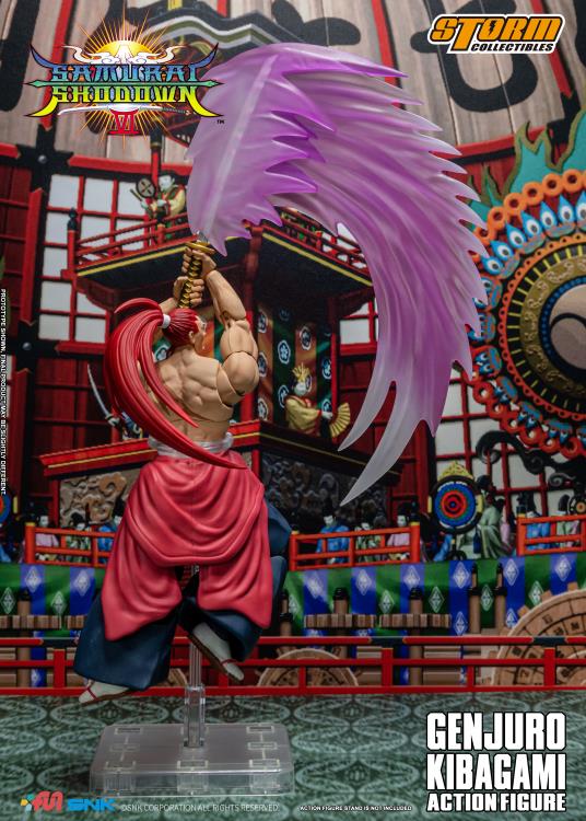 Pedido Figura Genjuro Kibagami - Samurai Shodown VI marca Storm Collectibles SNSS04 escala pequeña 1/12