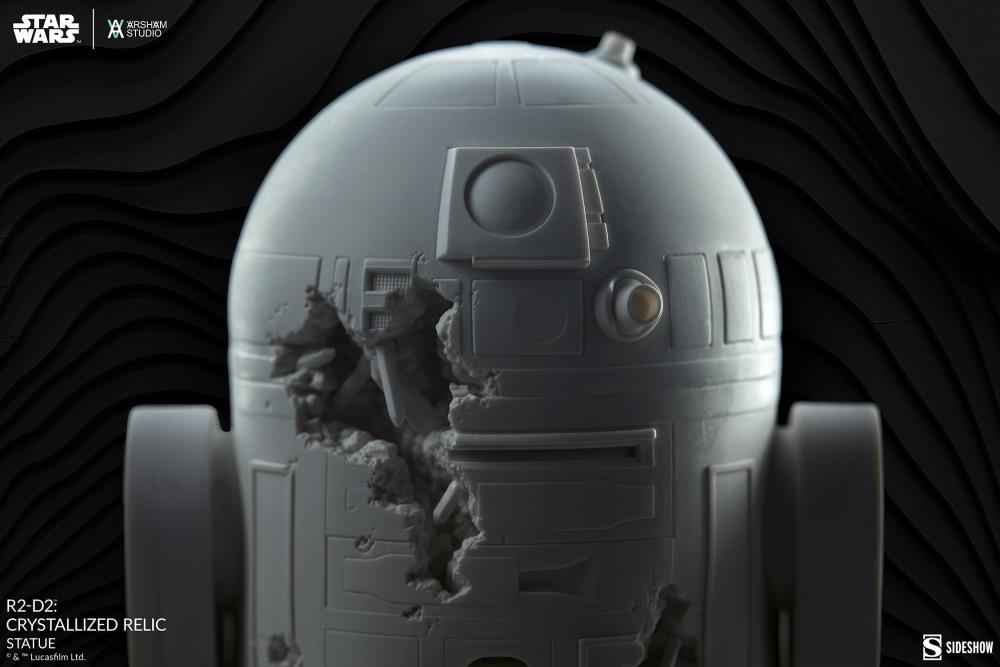 Preventa Estatua R2-D2 Crystallized Relic - Star Wars marca Sideshow Collectibles (30 cm)