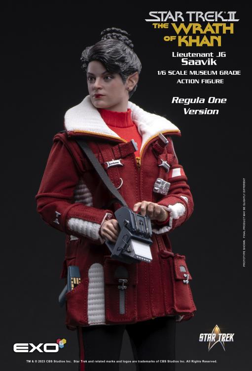 Preventa Figura Lieutenant Saavik (Regula One version) - Star Trek: The Wrath of Khan marca EXO-6 EXO-01-047E escala 1/6