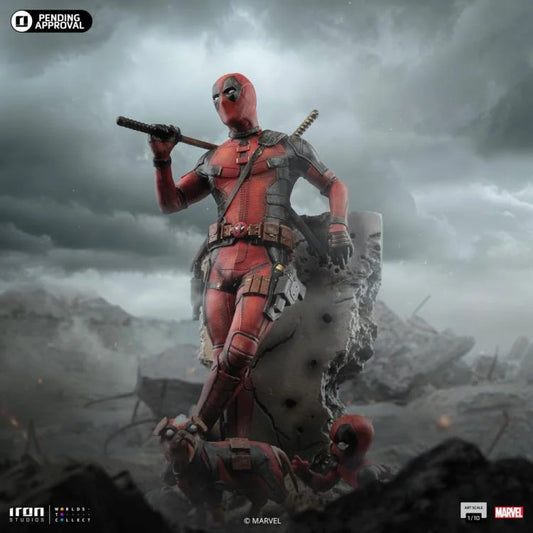 Preventa Estatua Deadpool - Deadpool & Wolverine - Limited Edition marca Iron Studios escala de arte 1/10