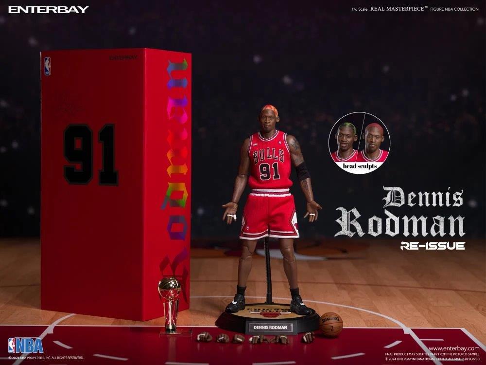 Preventa Figura DENNIS RODMAN marca Enterbay RM-1059 escala 1/6