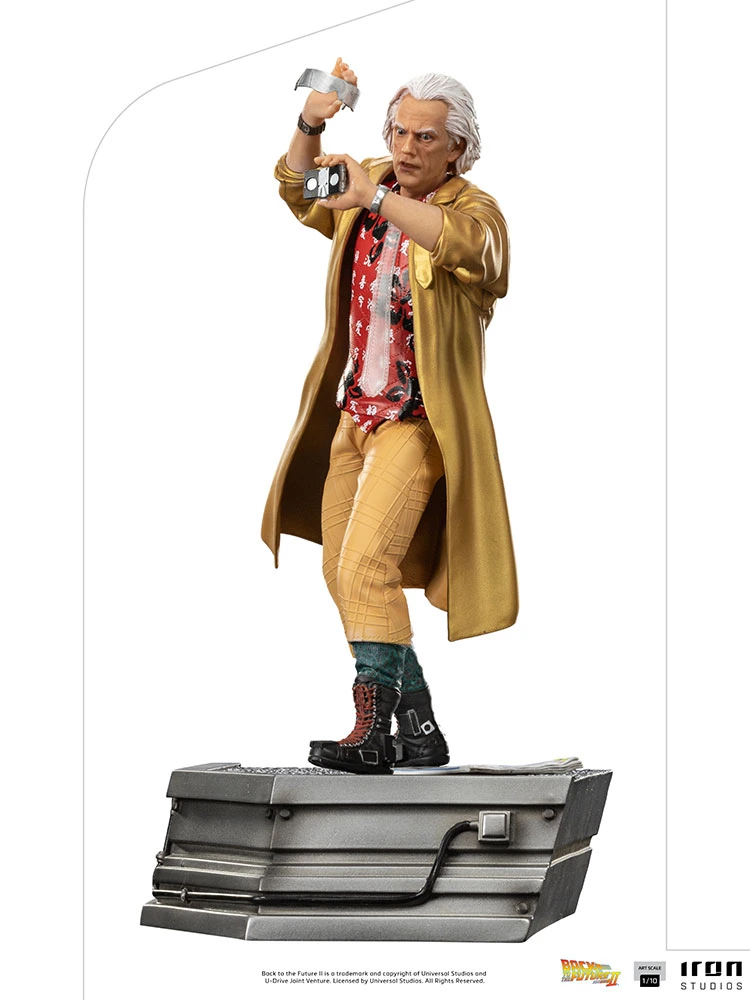 Pedido Estatua Doc Brown - Back to the Future Part II - Limited Edition marca Iron Studios escala de arte 1/10