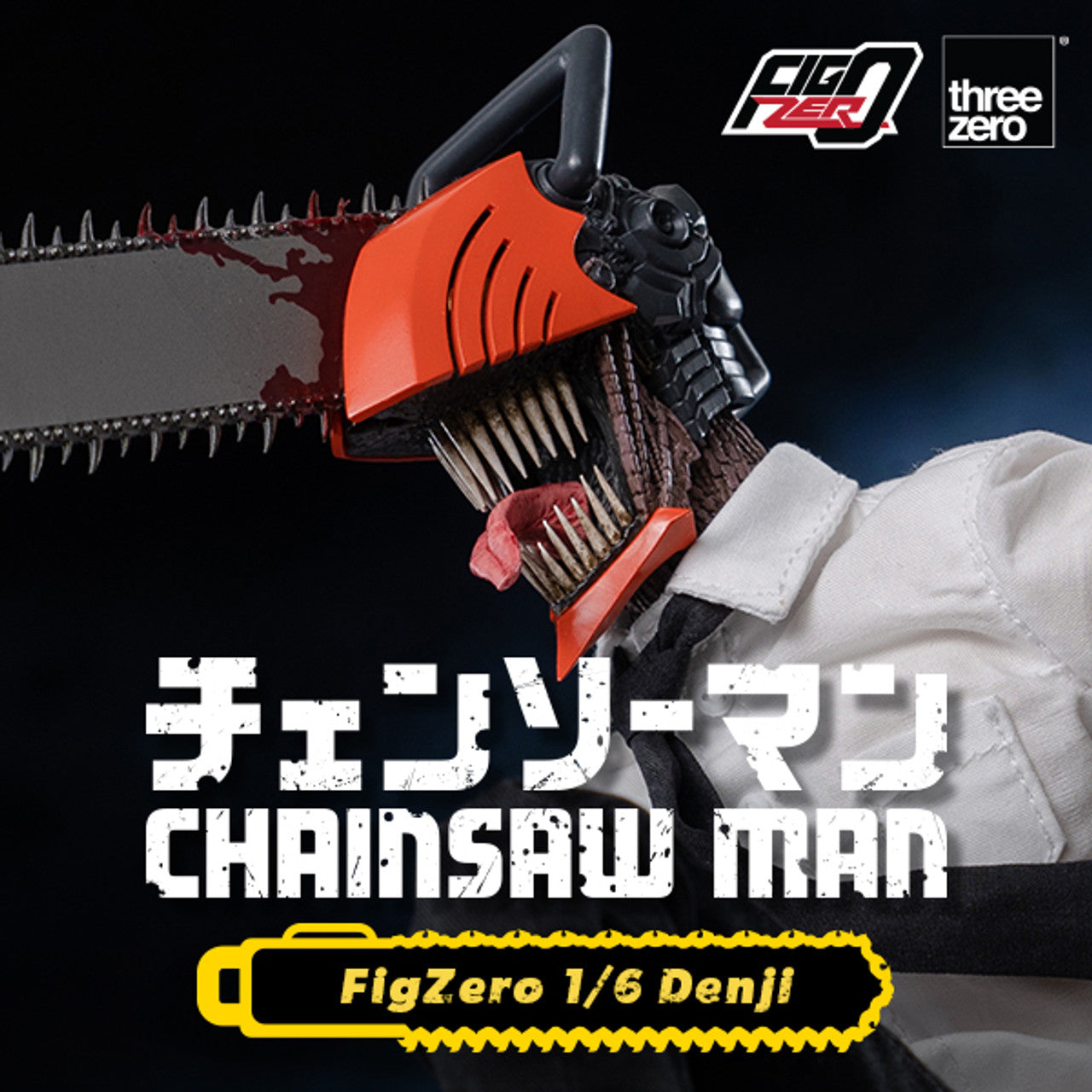 Pedido Figura Denji - Chainsaw Man FigZero marca Threezero 3Z0407 escala 1/6