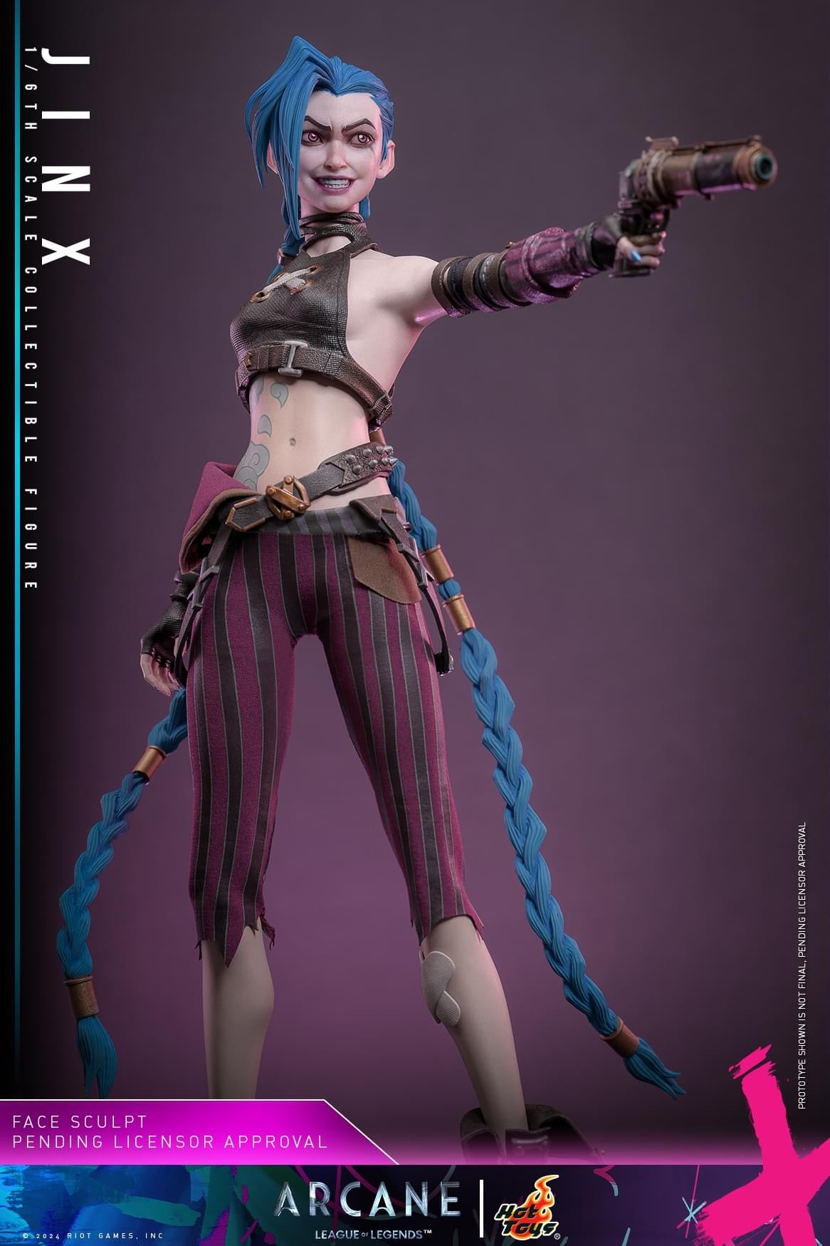 Preventa Figura Jinx - Arcane marca Hot Toys TMS137 escala 1/6