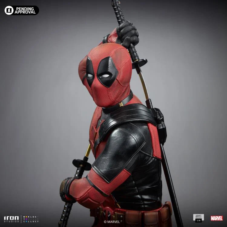 Preventa Estatua Deadpool (Limited Edition) - Deadpool & Wolverine - Legacy Replica - Limited Edition marca Iron Studios escala 1/4 (58 cm)