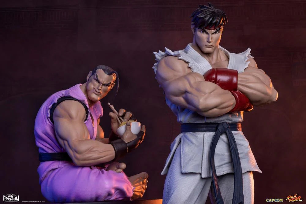 Pedido Set Estatuas Ryu & Dan - Street Jam - Street Fighter marca PCS Collectibles escala 1/10