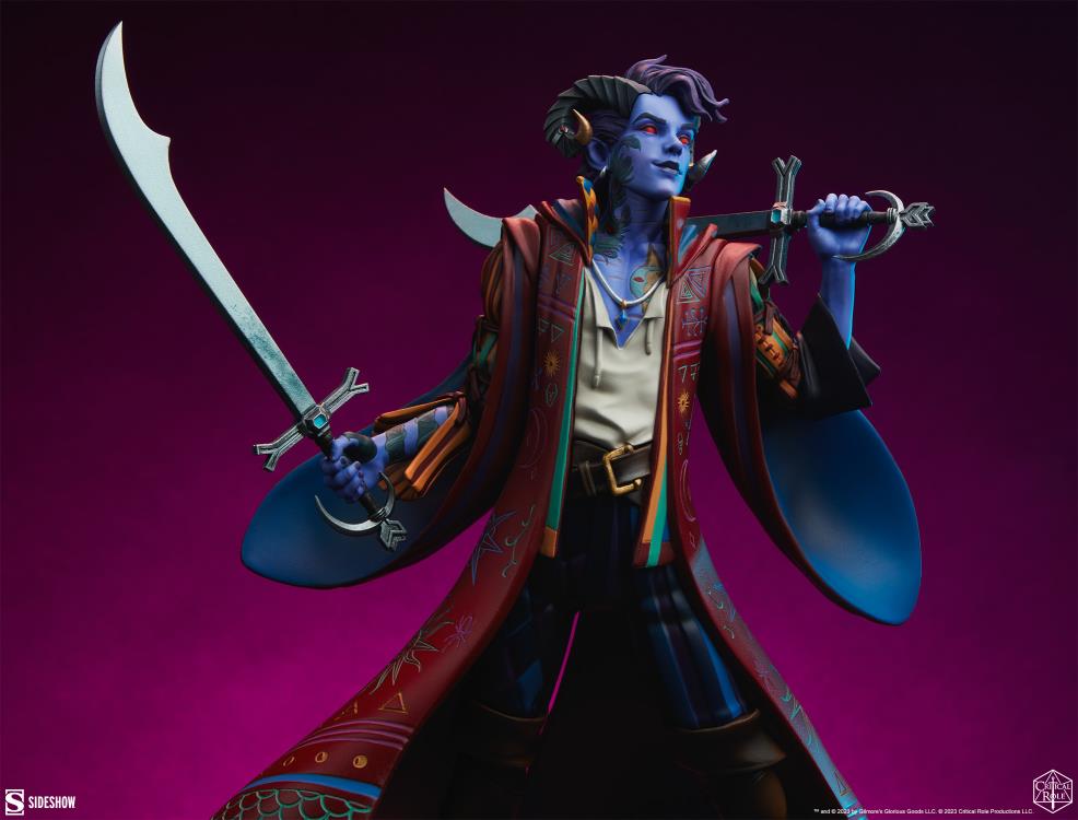 Preventa Estatua Mollymauk Tealeaf - Mighty Nein - Critical Role marca Sideshow Collectibles escala 1/6