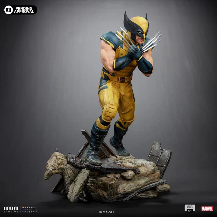 Preventa Estatua Wolverine (Limited Edition) - Deadpool & Wolverine - Legacy Replica - Limited Edition marca Iron Studios escala 1/4 (51 cm)