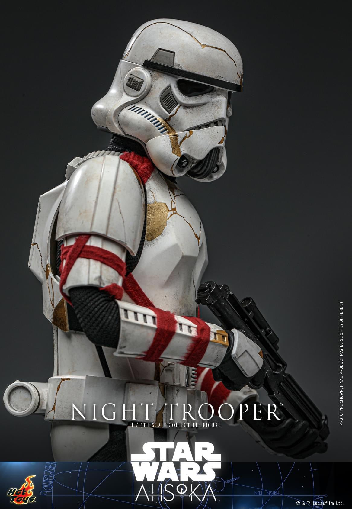 Preventa Figura NIGHT TROOPER ™ - Star Wars: Ahsoka ™ marca Hot Toys TMS121 escala 1/6