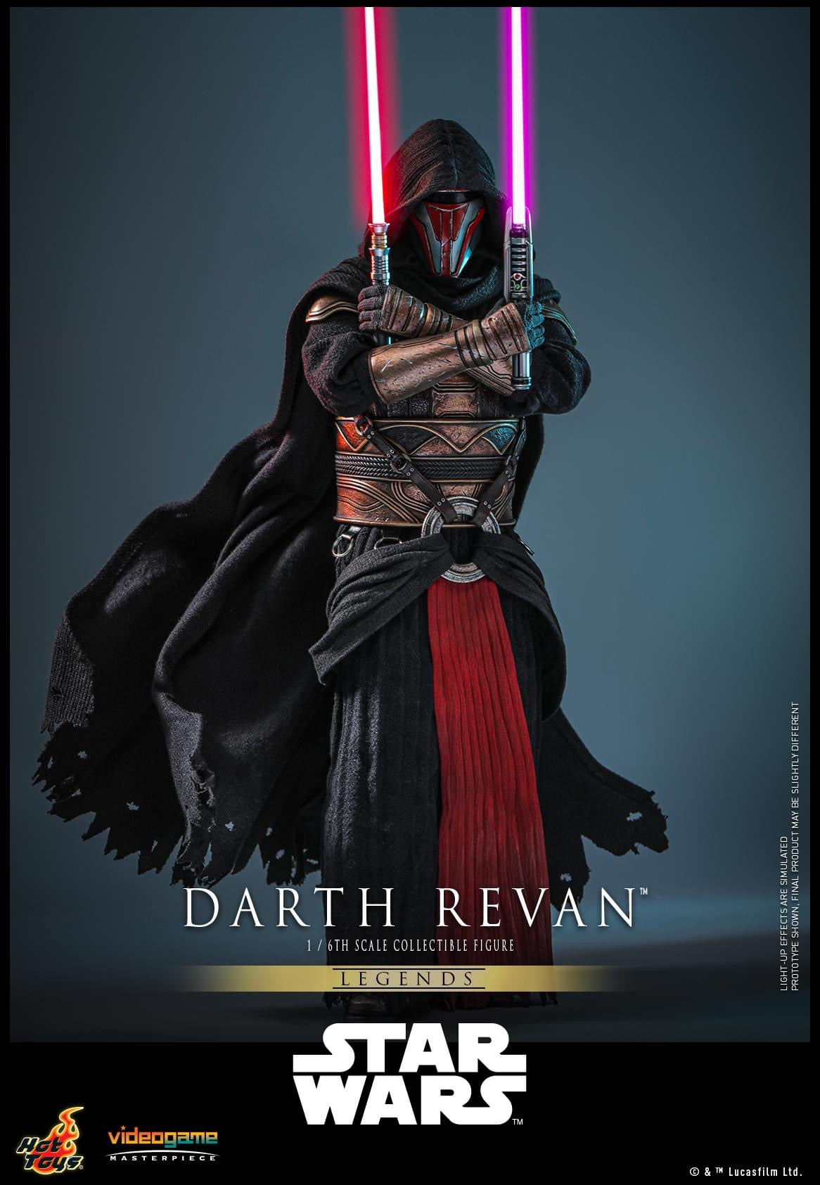 Preventa Figura Darth Revan - Star Wars Legends™ marca Hot Toys VGM62 escala 1/6