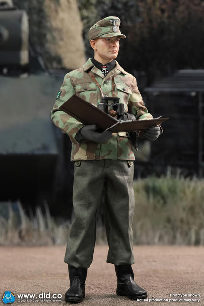 Pedido Figura WWII German Panzer Commander Max Wunsche marca DID D80176 escala 1/6