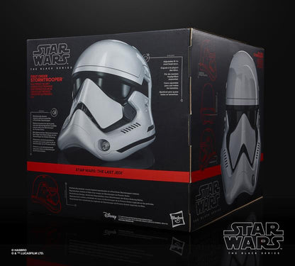 Pedido Casco Electrónico First Order Stormtrooper (con cambiador de voz) - Star Wars: The Black Series marca Hasbro escala real 1/1