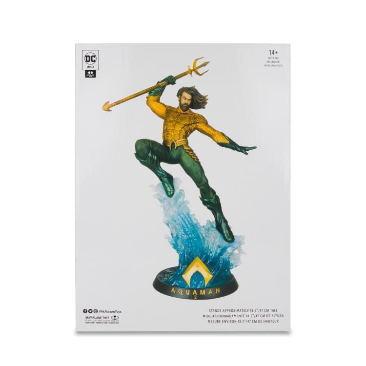 Preventa Estatua Aquaman (Edición Limitada) (Resina) - Aquaman and the Lost Kingdom marca McFarlane Toys x DC Direct escala 1/10