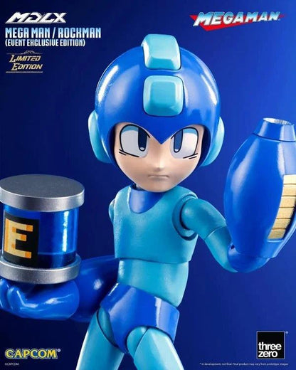 Preventa Figura MDLX Mega Man / Rockman (Event Exclusive version) (Edición Limitada) marca Threezero 3Z0572 escala pequeña 1/12