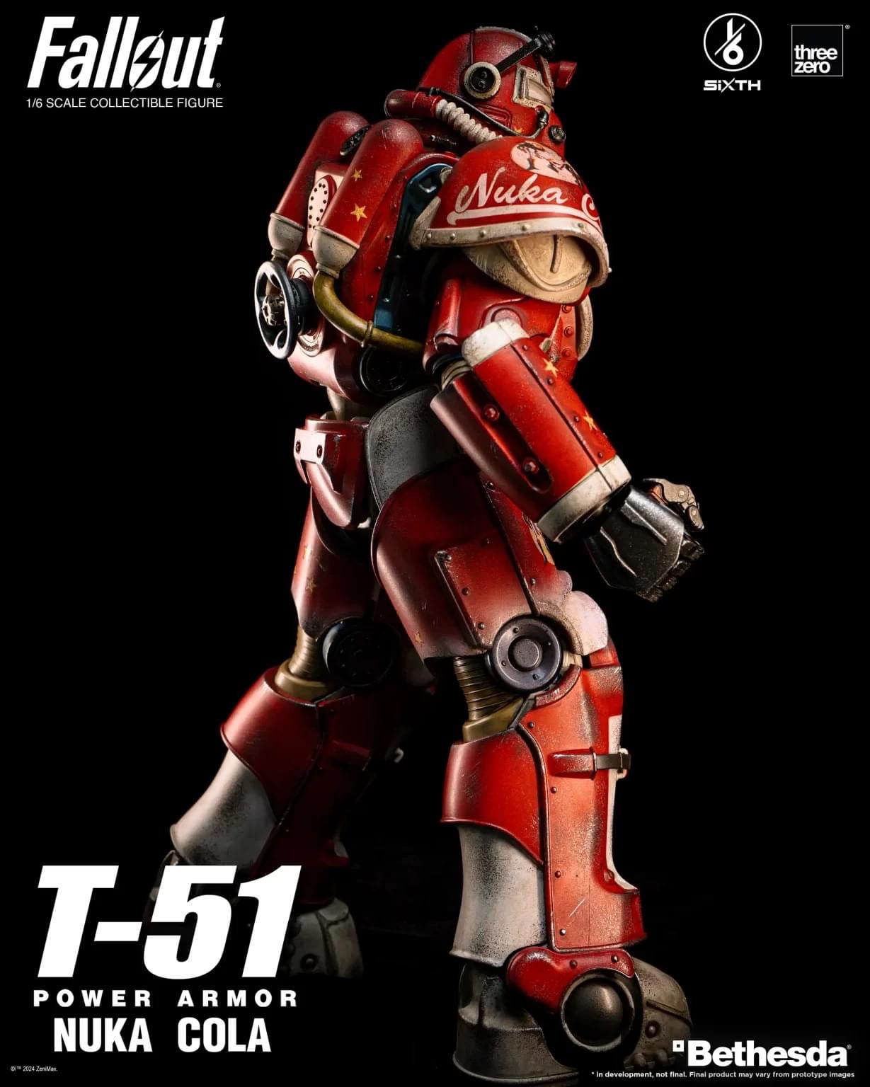 Preventa Figura T-51 (Nuka Cola) Power Armor - FALLOUT marca Threezero 3Z0773 escala 1/6