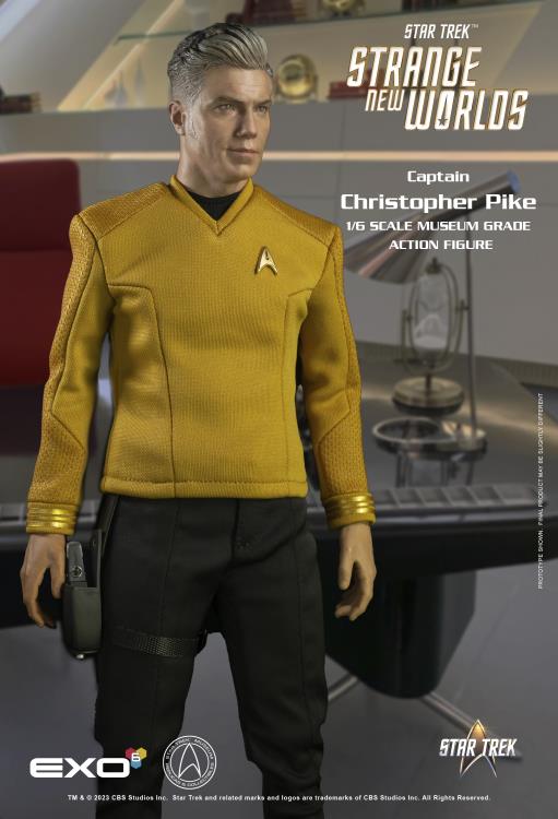 Pedido Figura Captain Christopher Pike - Star Trek: Strange New Worlds marca EXO-6 EXO-02-081 escala 1/6