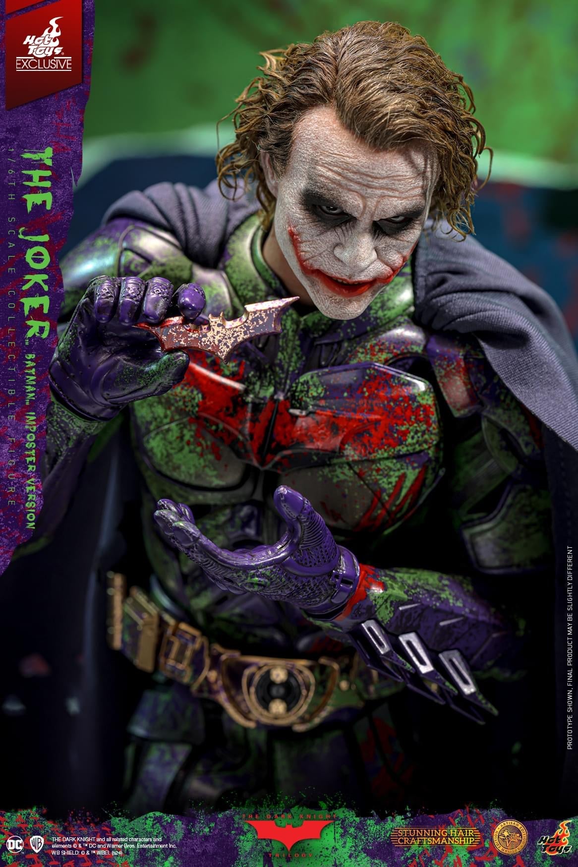 Pedido Figura THE JOKER (BATMAN IMPOSTER version) (Artisan Edition) (EXCLUSIVE) marca MMS752AE escala 1/6