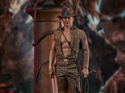 Preventa Estatua Indiana Jones (Edición limitada) (Resina) - Indiana Jones and the Temple of Doom - Premier Collection marca Diamond Select Toys escala 1/7