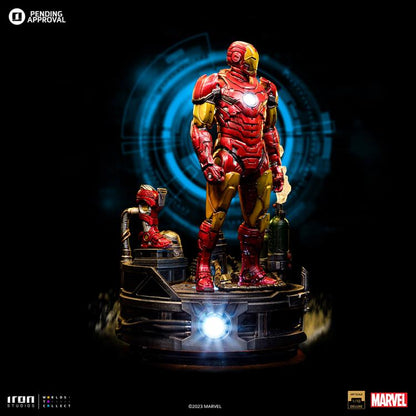 Preventa Estatua Iron Man (Deluxe) - Iron Man Unleashed - Limited Edition marca Iron Studios escala de arte 1/10