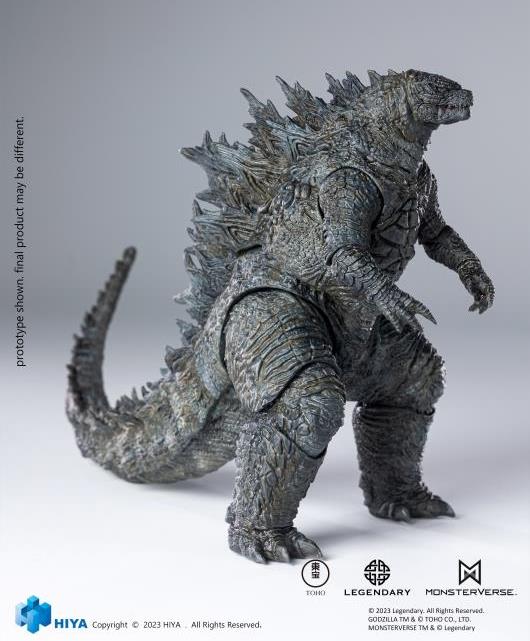 Preventa Figura Godzilla (versión actualizada) - Godzilla vs. Kong (2021) - Exquisite Basic marca HIYA EBG0061 (18 cm) (relanzamiento)