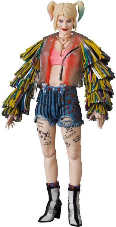 Pedido Figura Harley Quinn (caution tape jacket version) - Birds of Prey - MAFEX marca Medicom Toy No.159 escala pequeña 1/12