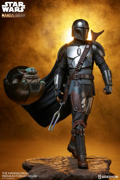 Pedido Estatua The Mandalorian - Star Wars marca Sideshow Collectibles Premium Format (50.8)