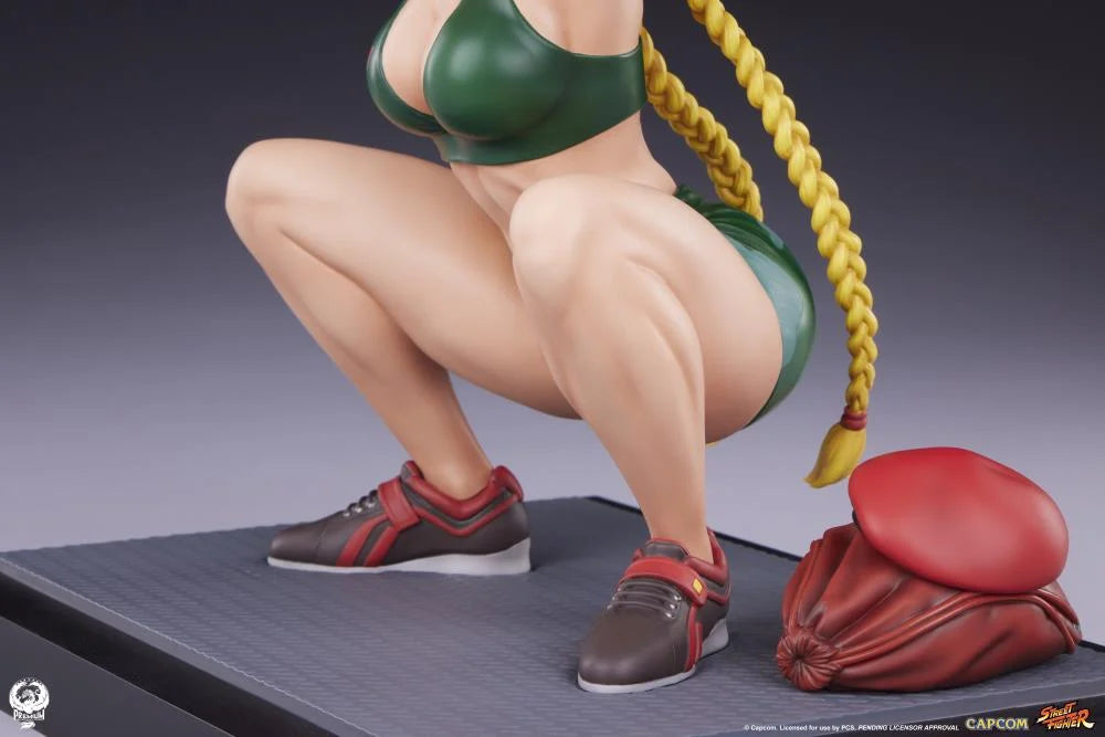 Preventa Estatua Cammy (Powerlifting Classic Version) - Street Fighter Premier Series marca PCS Collectibles escala 1/4