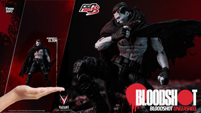 Pedido Figura Bloodshot Unleashed - Valiant Comics - FigZero S marca Threezero 3Z0422 escala pequeña 1/12