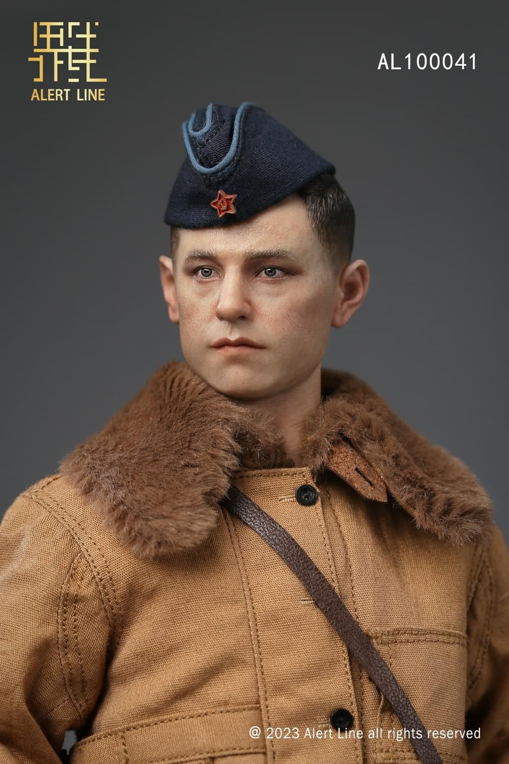 Pedido Figura WWII Soviet Air Force Ace Pilot marca Alert Line AL100041 escala 1/6