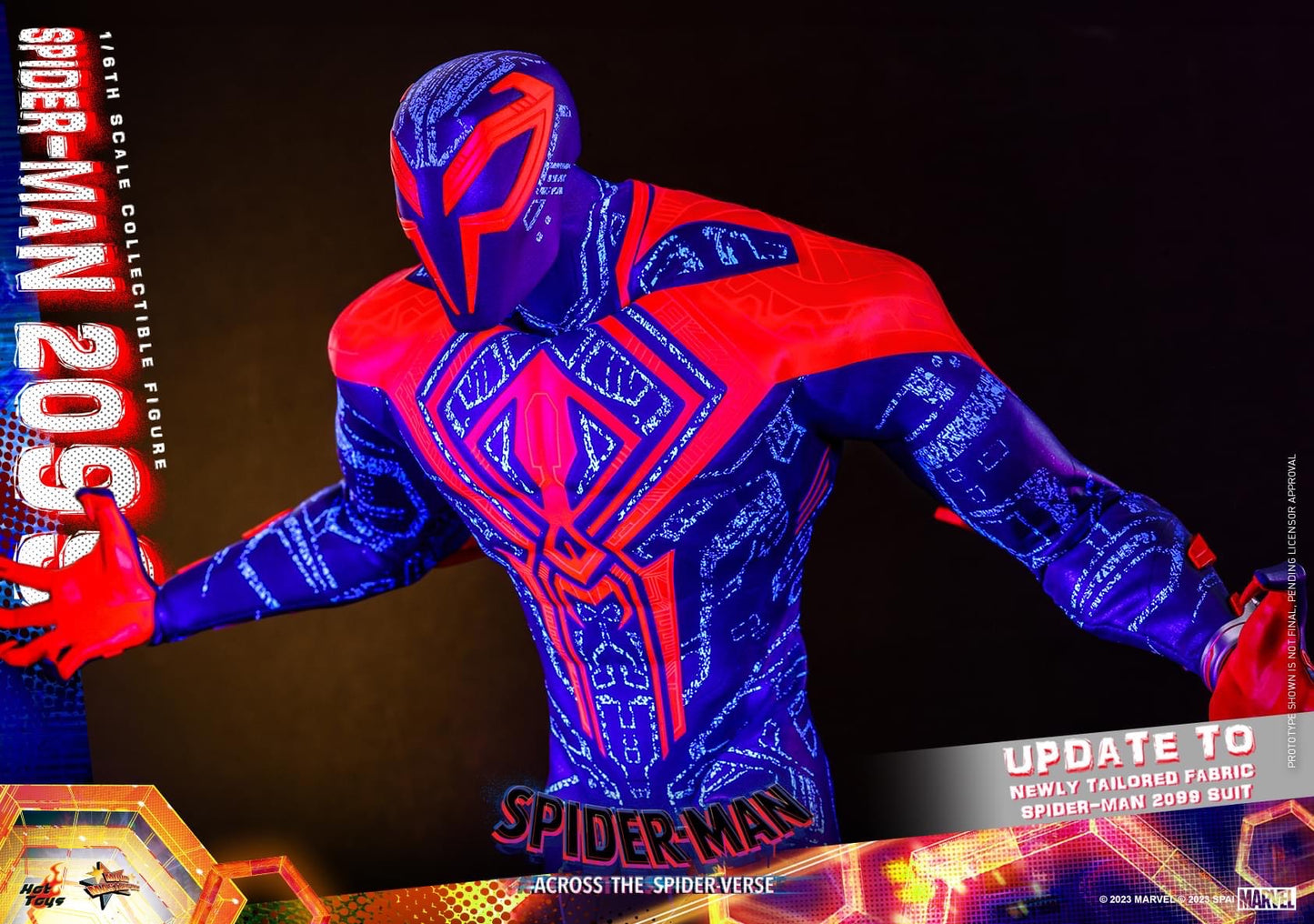 Preventa Figura Spider-Man 2099 - Spider-Man: Across the Spider-Verse marca Hot Toys MMS711 escala 1/6 (actualizada)