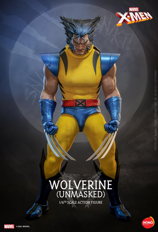 Preventa Figura Wolverine ™ (Unmasked) - X-Men™ marca Hot Toys x Hono Studio HS06 escala 1/6