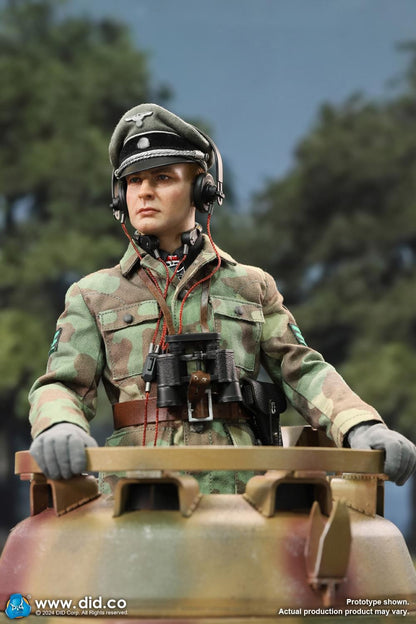 Pedido Figura WWII German Panzer Commander Max Wunsche marca DID D80176 escala 1/6