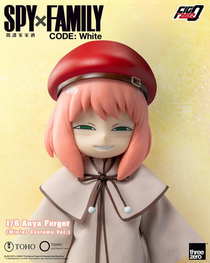 Pedido Figura Anya Forger (Winter Costume version) - SPY × FAMILY Code: White marca Threezero 3Z0781 escala 1/6