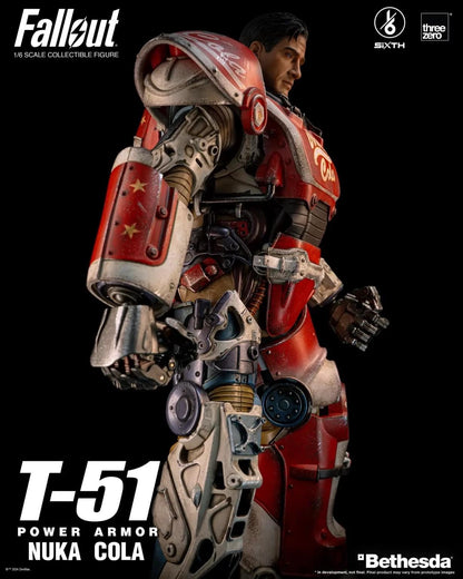 Preventa Figura T-51 (Nuka Cola) Power Armor - FALLOUT marca Threezero 3Z0773 escala 1/6