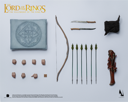 Preventa Figura LEGOLAS (Cabello enraizado) - The Lord of the Rings marca Inart A014 escala 1/6