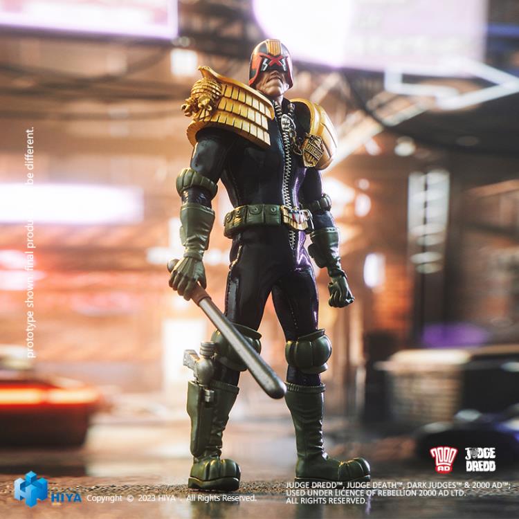 Pedido Figura Judge Dredd (PX Previews Exclusive) - 2000 AD - Exquisite Super Series marca HIYA ESJ0053 escala pequeña 1/12