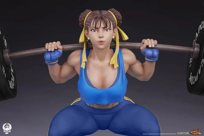 Preventa Estatua Chun-Li (Powerlifting Alpha Version) - Street Fighter Premier Series marca PCS Collectibles escala 1/4