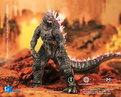 Preventa Figura Godzilla Evolved (Exclusiva PX Previews) - Godzilla x Kong: The New Empire - Exquisite Basic marca HIYA EBG0412 (18 cm)