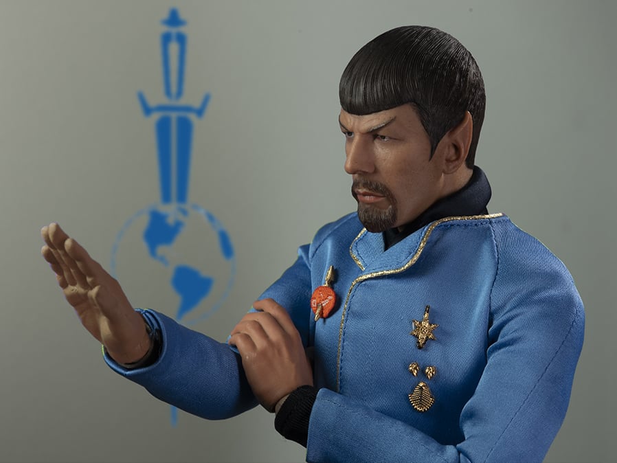 Pedido Figura Mirror Universe Mr. Spock - Star Trek: The Original Series marca EXO-6 EXO-01 escala 1/6