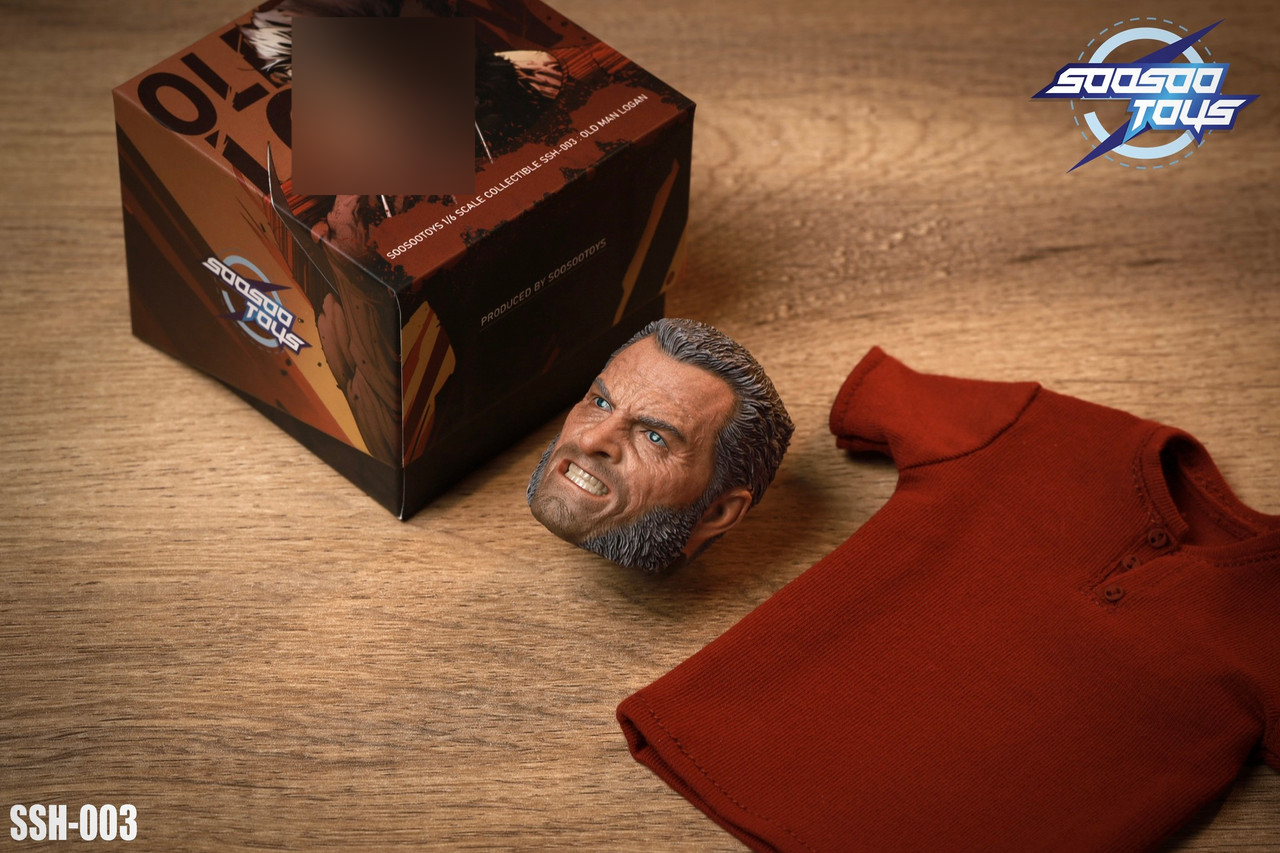 Pedido Set Old Man (Cabeza y camisa) marca Soosootoys SSH-003 escala 1/6 (resurtido)