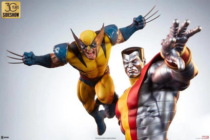 Preventa Estatua Marvel Colossus & Wolverine (Fastball Special) marca Sideshow Collectibles (45.72 cm)